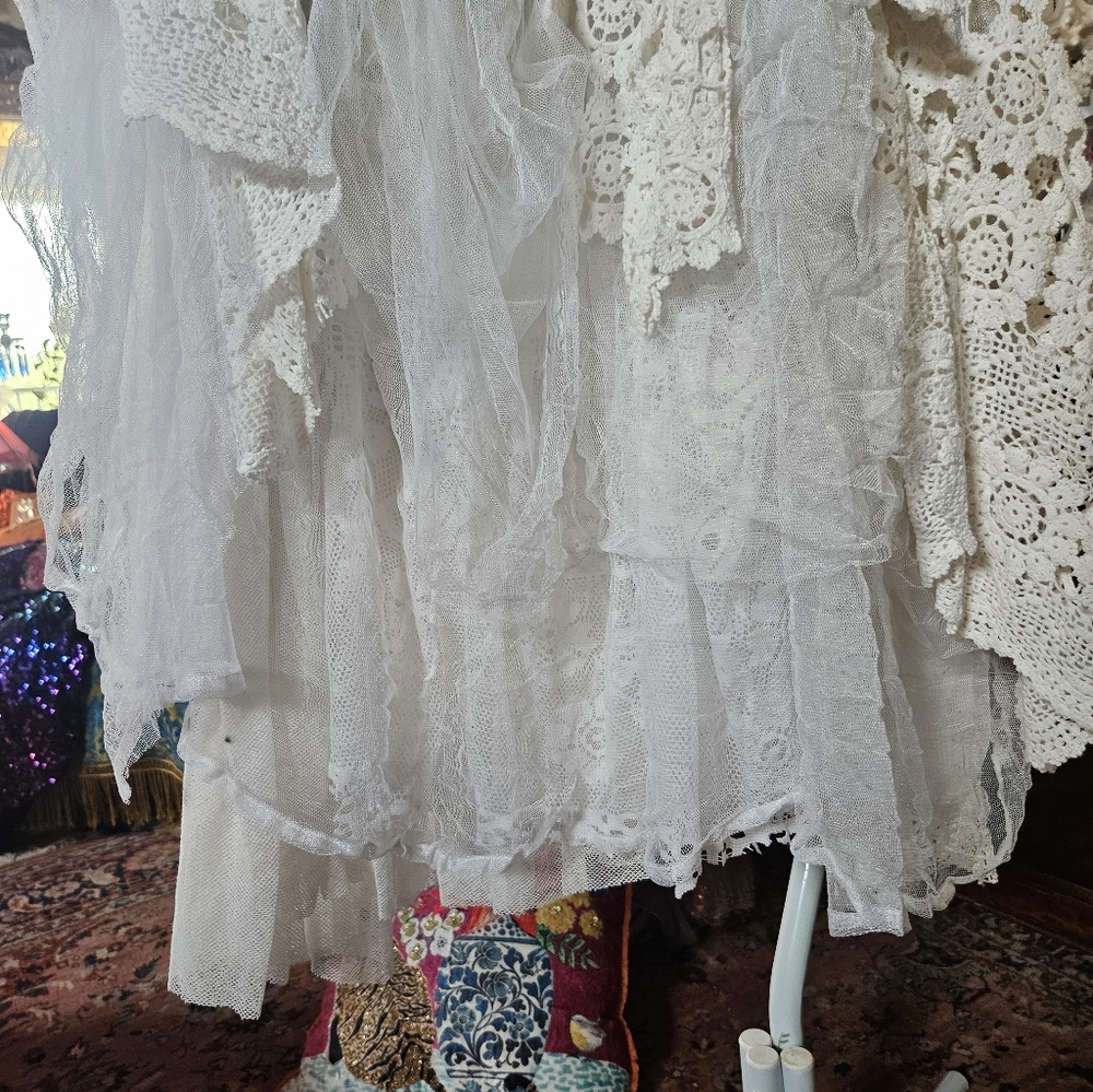 OOAK NWOT CUSTON LACE SKIRT - Picture 15 of 16